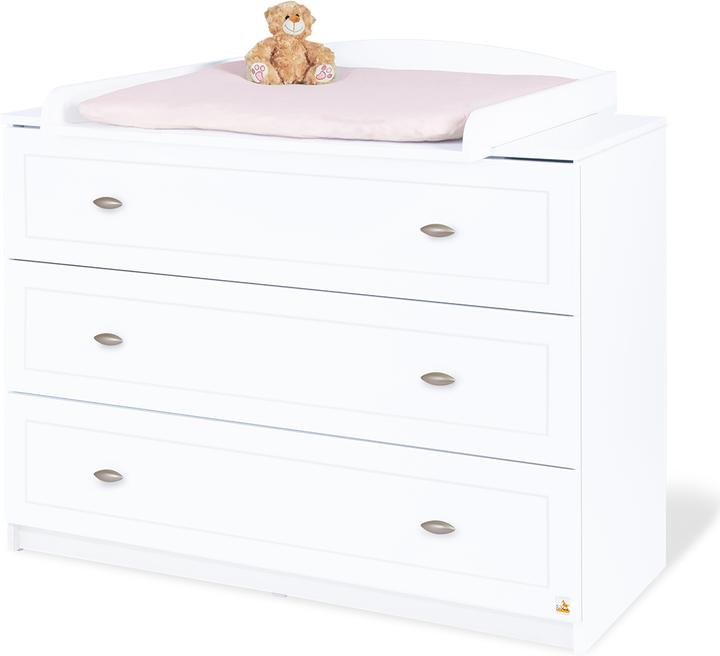 Produktbild Pinolino Kinderzimmer 'Laura' breit (Babybett, Wickelkommode, Kinderkleiderschrank)