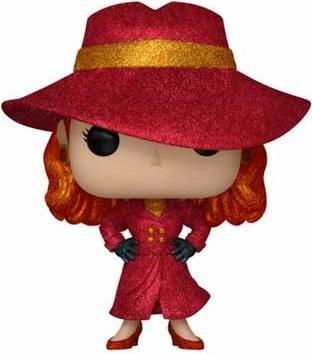 Actual product image Funko POP! where in the world is Carmen Sandiego - Carmen Sandiego Diamond Exclusive 2019
