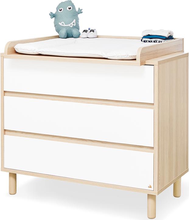 Produktbild Pinolino Sparset Flow (Babybett, Wickelkommode)