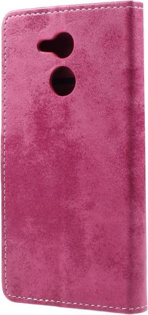 Produktbild MU Classic Vintage Look Leder Hülle (Honor V9 Play, Honor 6C Pro)