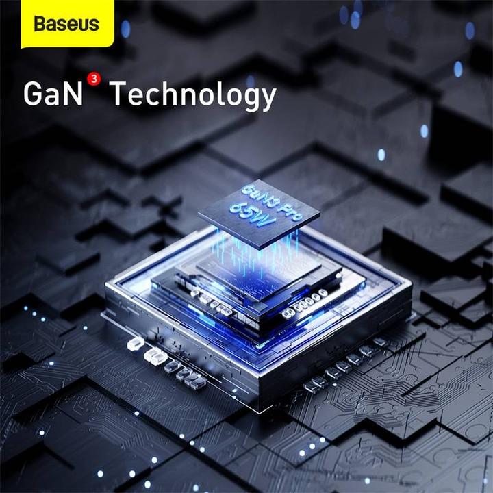 Actual product image Baseus Quick Charger GaN3 Pro (65 W)
