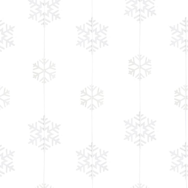 Produktbild Ginger Ray Rustikale Weihnacht Schneeflocken Hänger 5m