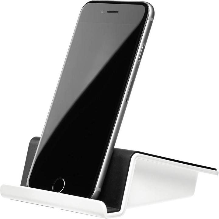 Actual product image Han UP Stand for mobile phone Tablet ABS plastic Black Desk