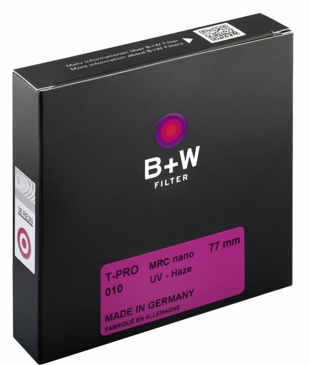 Actual product image B+W T-Pro 010 UV-haze MRC nano 77mm (77 mm, UV filter, Protection filter)