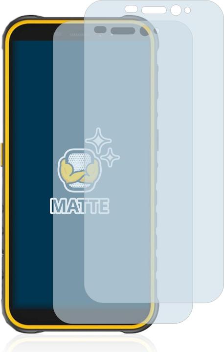 Actual product image BROTECT Anti-glare screen protector matt (2 Piece, Ulefone Armor X8)