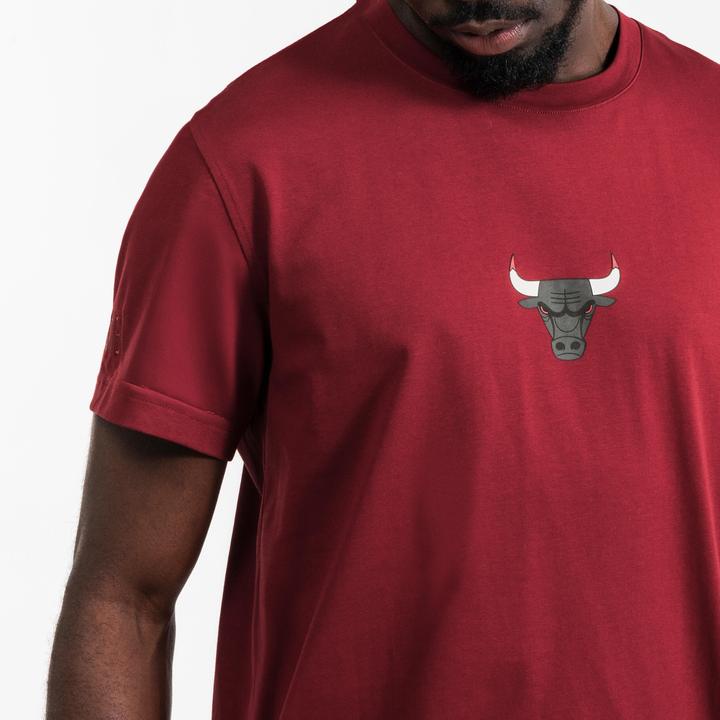 Actual product image Tarmak Damen/Herren Basketball T-Shirt NBA Chicago Bulls - TS900 rot (L)