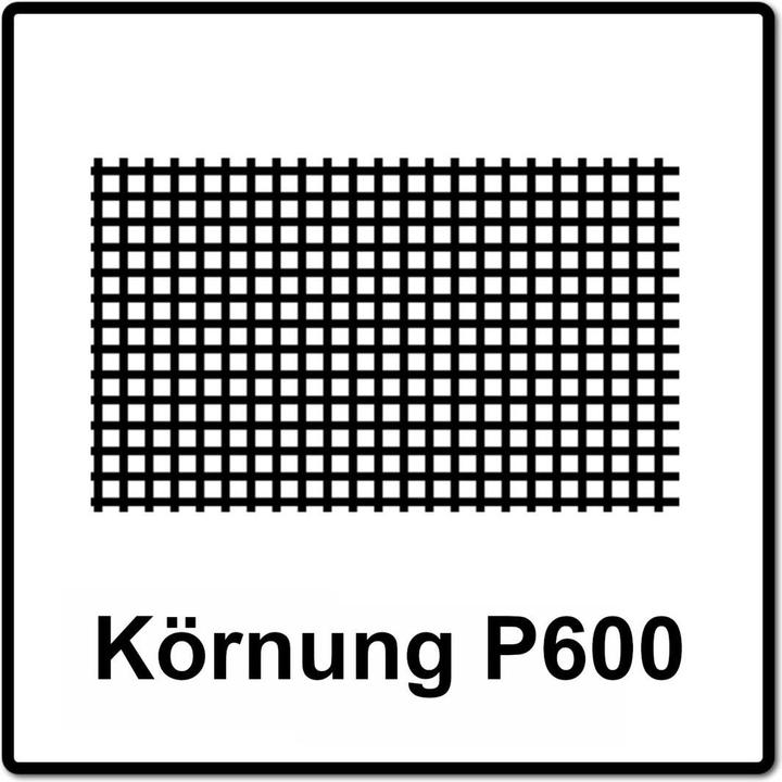 Produktbild Mirka Goldflex Soft 115x125mm P600 200Stk. ( 2912707061 ) Handpad Rolle perforiert (P600)