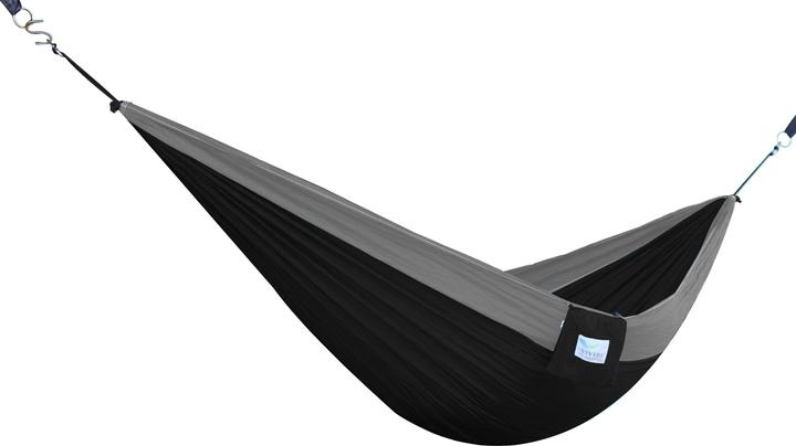 Image du produit Vivere Hammock Parachute Hammock Black/Grey (181 kg)