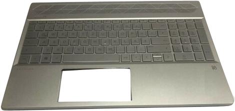Produktbild HP L26321-271 Notebook-Ersatzteil Gehäuse-Unterteil+Tastatur