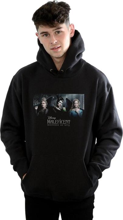 Immagine prodotto Disney Maleficent Mistress Of Evil Character Poster Felpa con Cappuccio Uomo (5XL)
