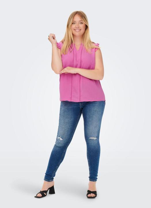 Immagine prodotto Only Top con maniche a balze Curvy (48)