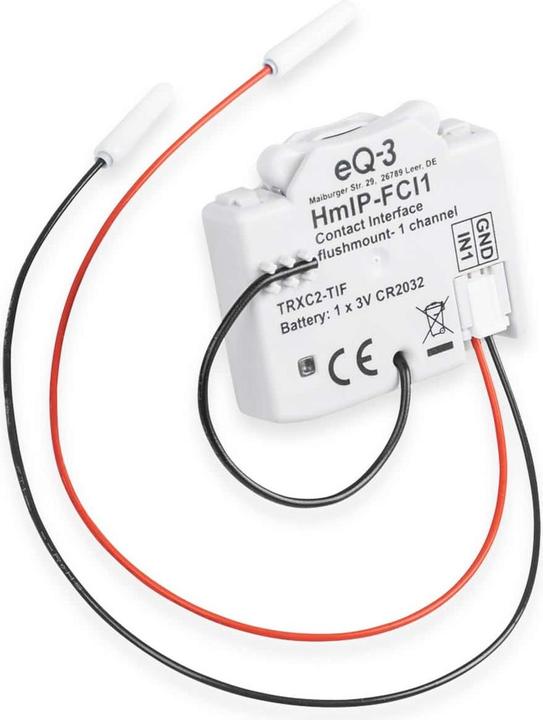 Produktbild Homematic IP Kontakt-Schnittstelle,Unterputz,1-f (Schaltaktor)