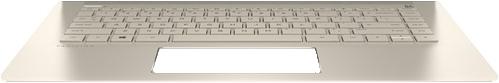 Actual product image HP 933315-041 Notebook spare part housing lower part+keyboard