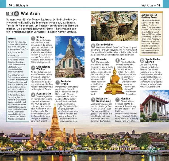 Produktbild TOP10 Reiseführer Bangkok (Deutsch, DK Verlag Reise, 2023)