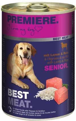Produktbild Premiere Best Meat Senior mit Lamm und Reis (Senior, 400 g)
