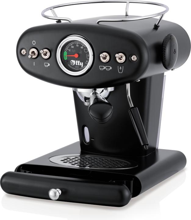 Immagine prodotto Illy X1 Macchina Anniversary per caffè macinato e cialde E.S.E. (nero)