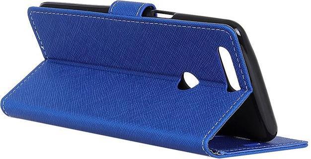 Image du produit MU Classic Housse en cuir avec motif en croix (OnePlus 5T)