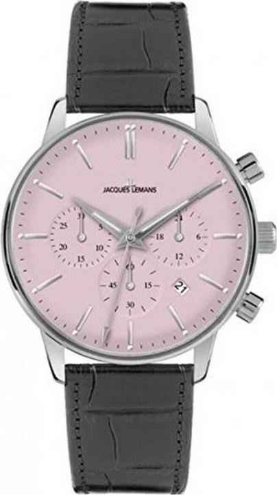 Jacques Lemans Retro Classic (Analogue wristwatch, Chronograph, 39 mm)