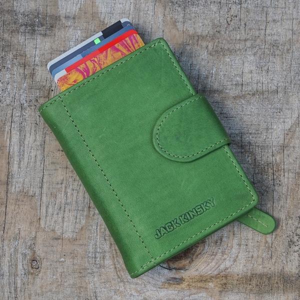 Actual product image Jack kinsky Aruba 500 wallet RFID protection leather 7.5 cm