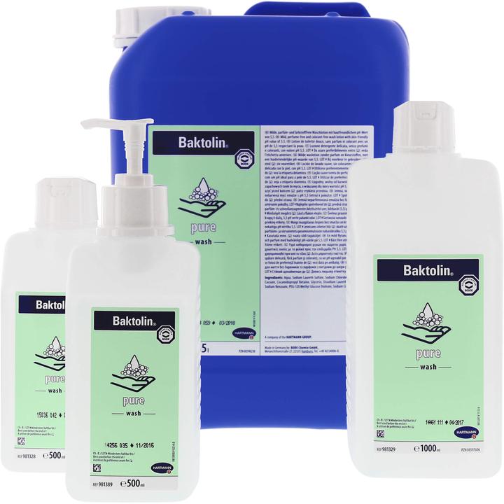 Actual product image Baktolin pure washing lotion lot (Soap lotion, 5000 ml)