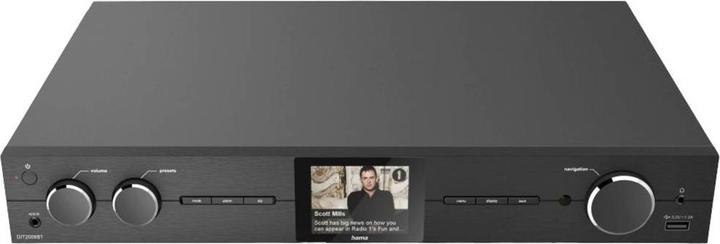 Image du produit Hama HiFi-Tuner DIT2006BT (Webradio, DAB+ DAB, DAB, FM, Bluetooth, WiFi)