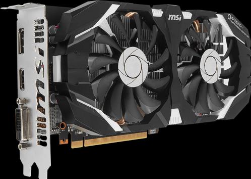 Actual product image MSI GeForce GTX 1060 6GT OC (6 GB)