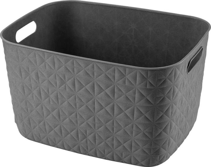 Actual product image Curver Storage basket Softex 3l dk.grey (6 x)