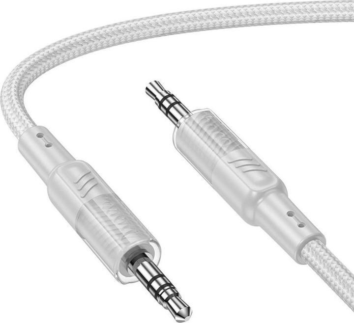 Actual product image Hoco Cable cable AUX Audio Jack 3,5mm to 3,5mm UPA27 1,2m gray (1.20 m)