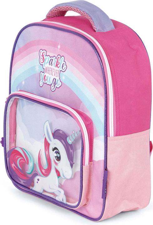 Produktbild Rucksack Einhorn mit transparenter Vordertasche