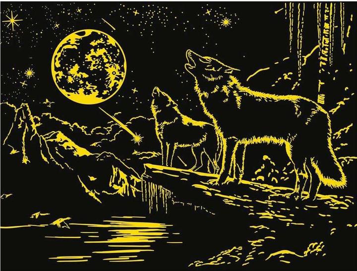 Produktbild Ravensburger Wolf im Nordlicht (500 Teile)