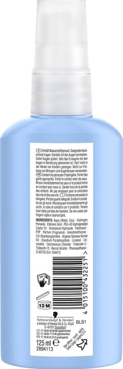 Actual product image Schwarzkopf Blonde Brightening Spray S1 (S1 Brightening Spray)