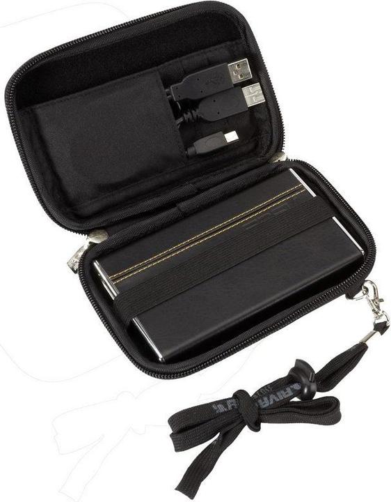 Image du produit Rivacase 9101 10,9 cm (4.3" ) Housse de protection noire Polyester