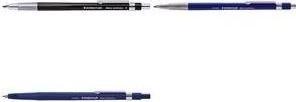 Actual product image Staedtler Clutch pencil Mars technico 780 C black for 2 mm leads with clip and pusher (2 mm, HB, 1 x)