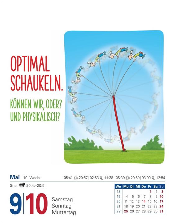 Produktbild Harenberg Was so nicht im Lexikon steht Tagesabreisskalender 2026 - Kuriositäten, Histörchen und merkwürdige (Deutsch)