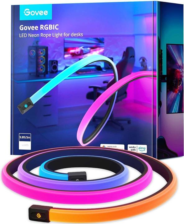 Image du produit Govee LED Stripe Néon Gaming Table (RGBIC, 300 cm, Intérieur)