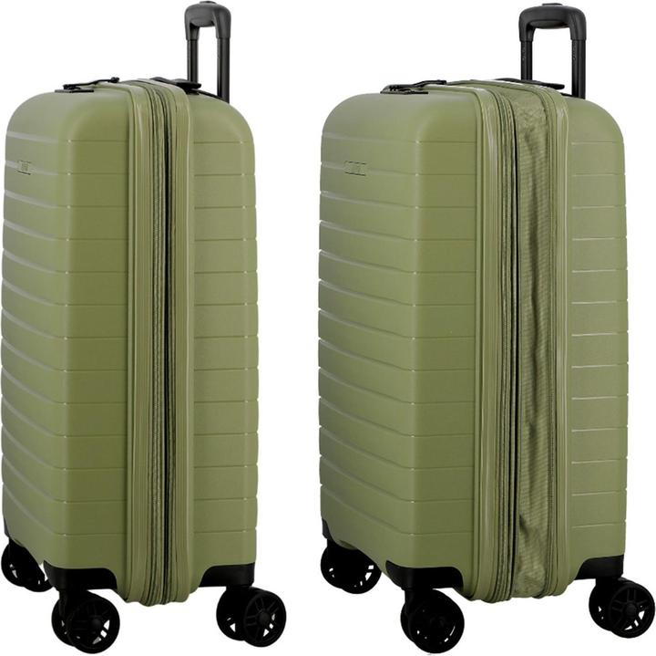 Produktbild Jump Striper 4 Rollen Kabinentrolley 55 cm mit Dehnfalte (32 l, Handgepäck (bis 50l))