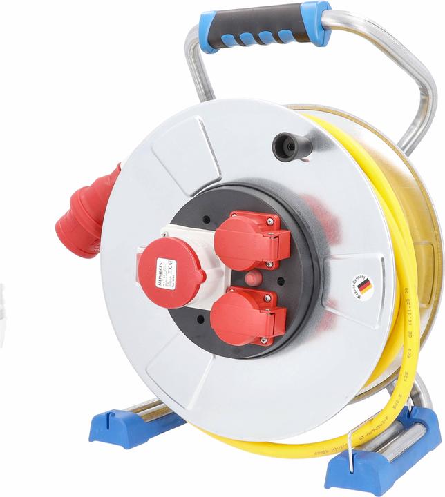 Actual product image As - Schwabe CEE metal cable reel (25 m, 2.50 mm²)