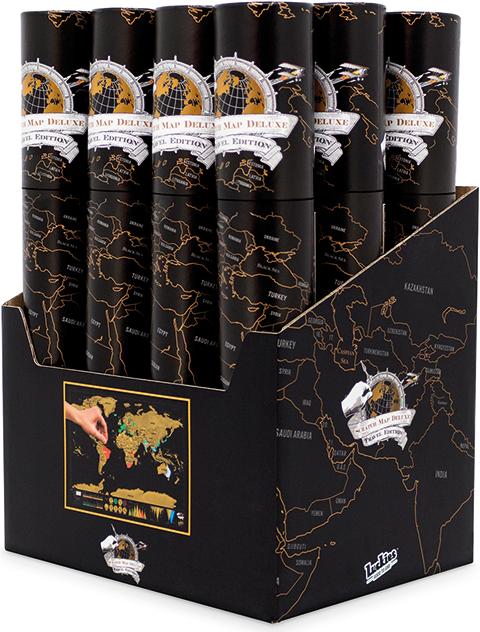 Immagine prodotto Luckies mappa gratta e vinci (42 x 30 cm)