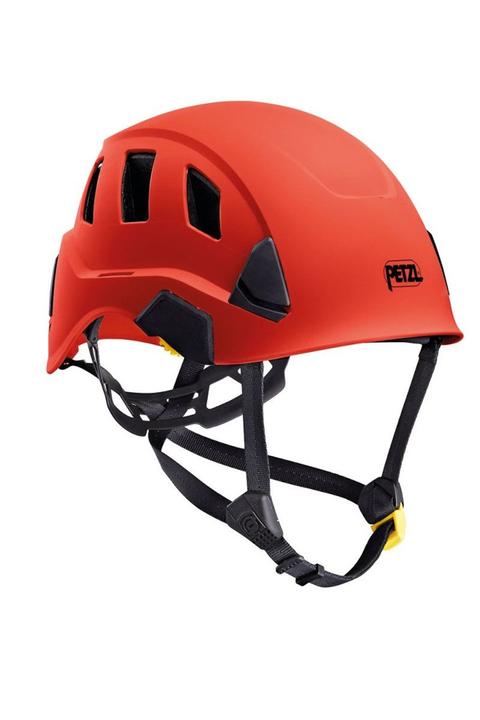 Petzl Casque de protection léger pour sol et hauteur - rouge (53 - 63 cm)