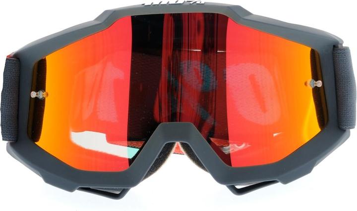 Actual product image 100% Accuri (Gunmetal, Mirror Red)