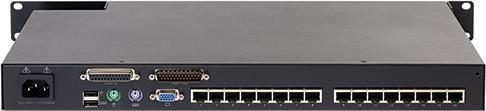Produktbild APC KVM SWITCH 2G- Analog- 1 Local User- 16 Port- 1HU