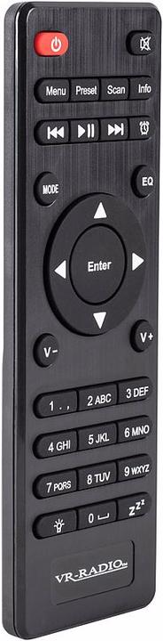 Produktbild VR-Radio Ersatz-Fernbedienung für WLAN-HiFi-Tuner (Gerätespezifische Fernbedienung)