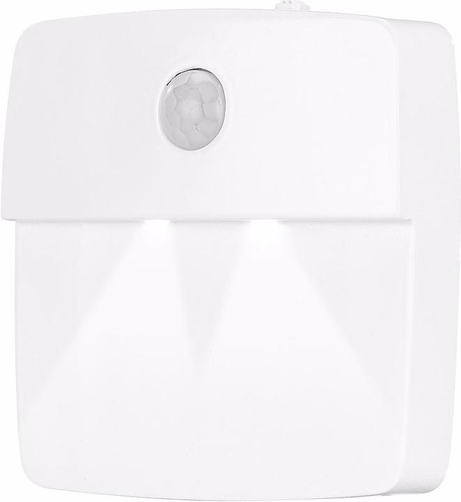 Produktbild Lunartec 2 mal 3er-Set LED-Treppenlicht mit Akku, Dämmerungs- und Bewegungs-Sensor