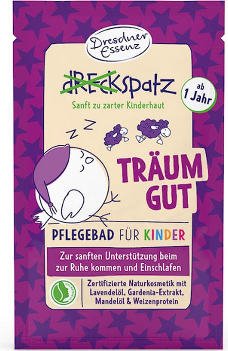 Dresdner Essenz Dresdner Dreckspatz Pflegebad Display Träum gut 12 Stück (Bain moussant)