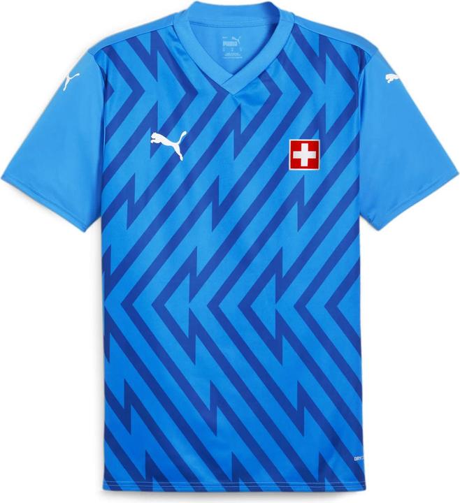 Puma Schweiz Torwart Trikot EM ohne SFV Logo blau
