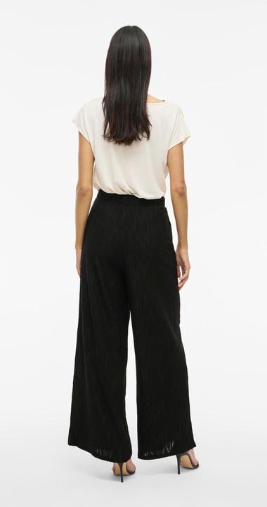 Produktbild Vila VIZORA High Waist Hose mit weitem Bein (L)