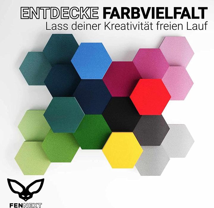 Produktbild Fennext Velvet Schallabsorber Wand Magnolia Shades (6 Stk.)