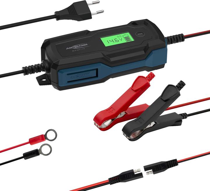 Actual product image Ansmann Charger for lead-acid batteries BC 6-12V / 4 A (12V, 6V, 4 A)