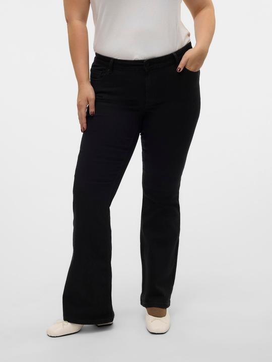 Actual product image Vero Moda VMSIGI Niedrige Taille Ausgestellt Jeans Ausgestellt (30)