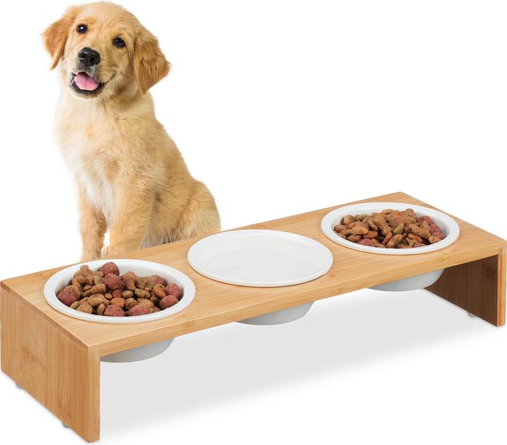 Produktbild Relaxdays Hunde-Futterstation (0.40 l)
